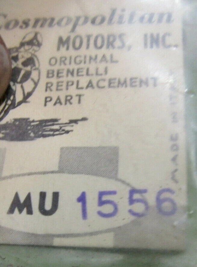 Lote de arandelas de bloqueo Benelli Moto Guzzi Ducati p/n MU1556 MU 1556 NOS 10 unidades Foto 3 de 3