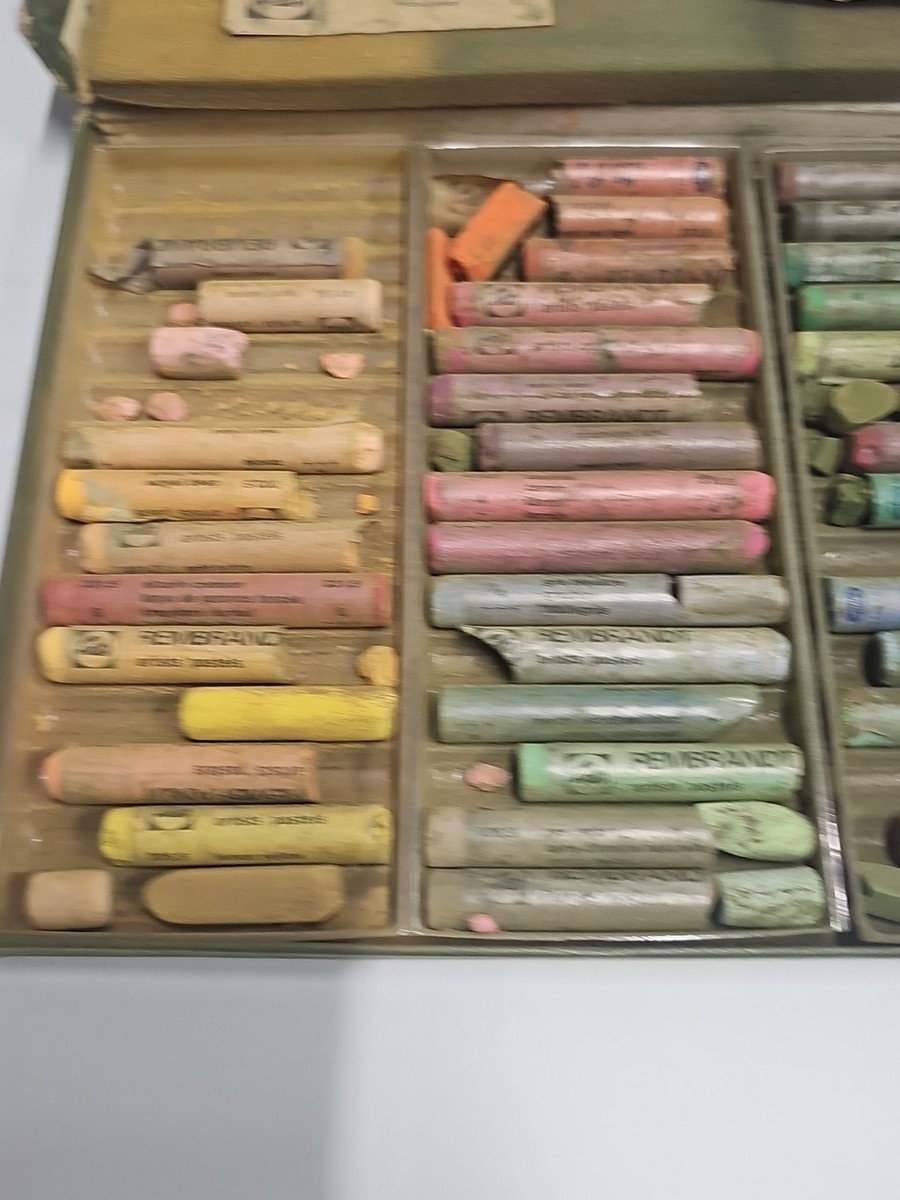 Vintage Talens Rembrandt Soft Pastels 300 60 L Landscape Colors | eBay