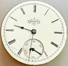 * 1894 6S ELGIN Gr 118 M 2   11J POCKET WATCH Movement For Parts  Repair   L15