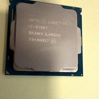 Intel Core i7-8700T SR3WX 2.40GHz 6-Core 12MB L3 LGA1151 CPU