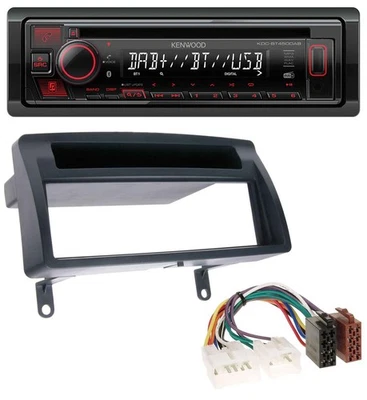 Kenwood MP3 CD USB Bluetooth DAB Autoradio für Toyota Corolla E12 2003-2008 dunk - Bild 1 von 4