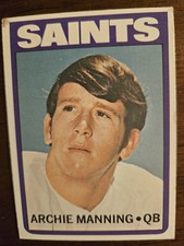 1972 Topps - Archie Manning #55 (RC)