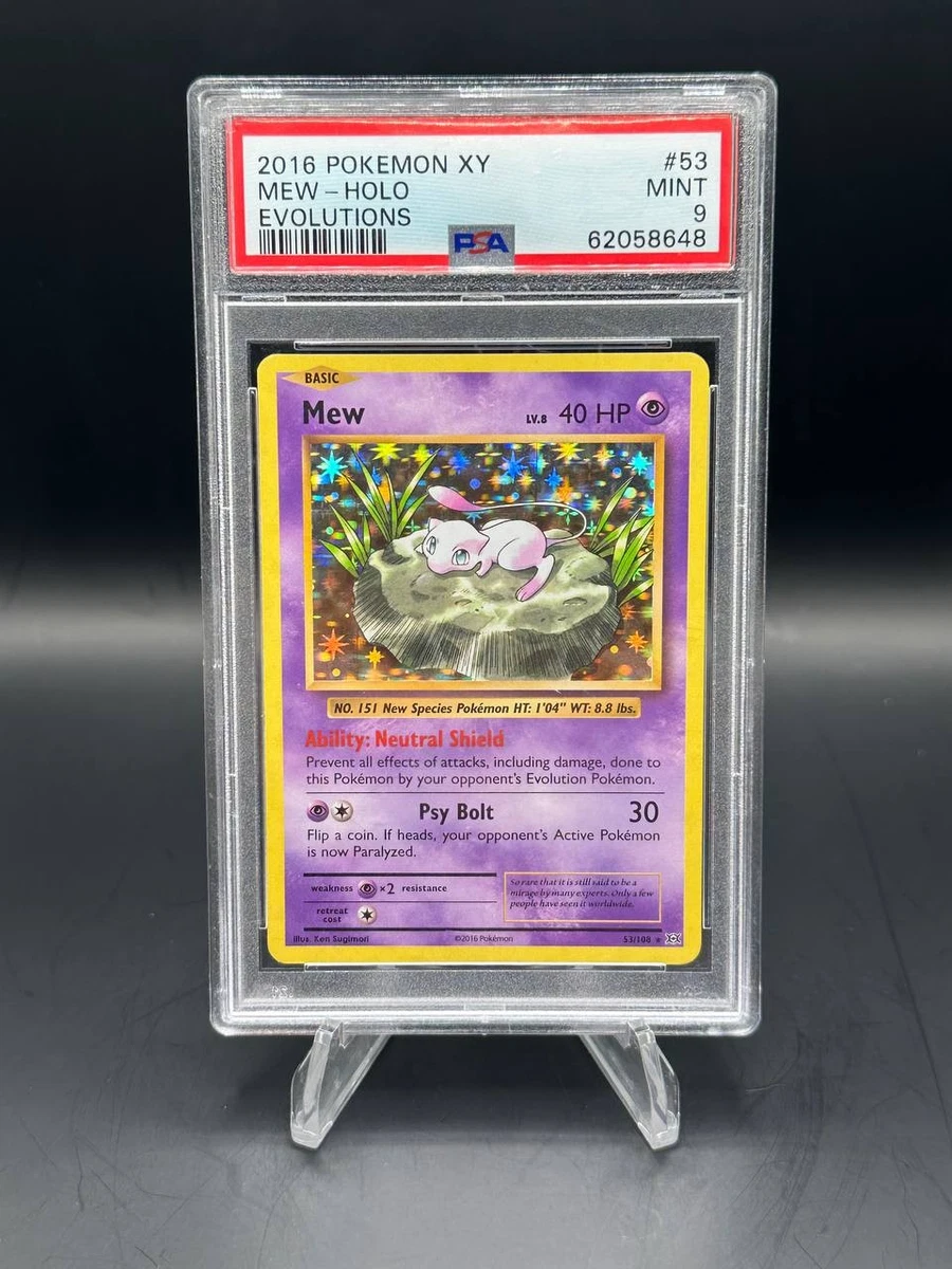 Mew 53/108 Evolutions for sale | eBay
