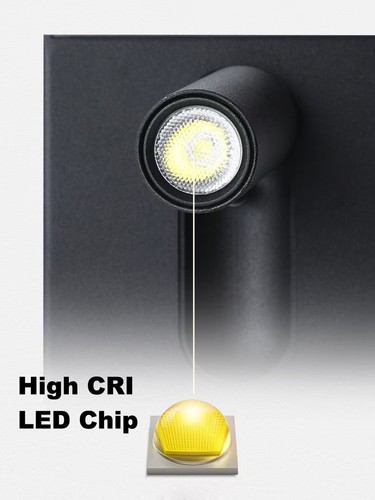 2xCOB LED Flush Mount Wall Light Direction Spotlight Reading Lamp Fixture Switch - Picture 12 of 30