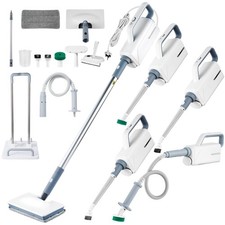8-IN-1 1500W Hot Steam Mop Cleaner Steamer 10sec Heated Floor Tile StoveCleaning