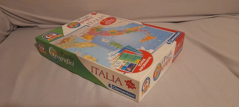 Italia, I puzzle geografici Clementoni 104 pz Sapientino - Immagine 3 di 4