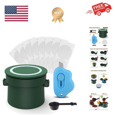 Reusable Vertuo Capsule Set for Reusable nspresso Vertuo Pods, Upgraded Twist...