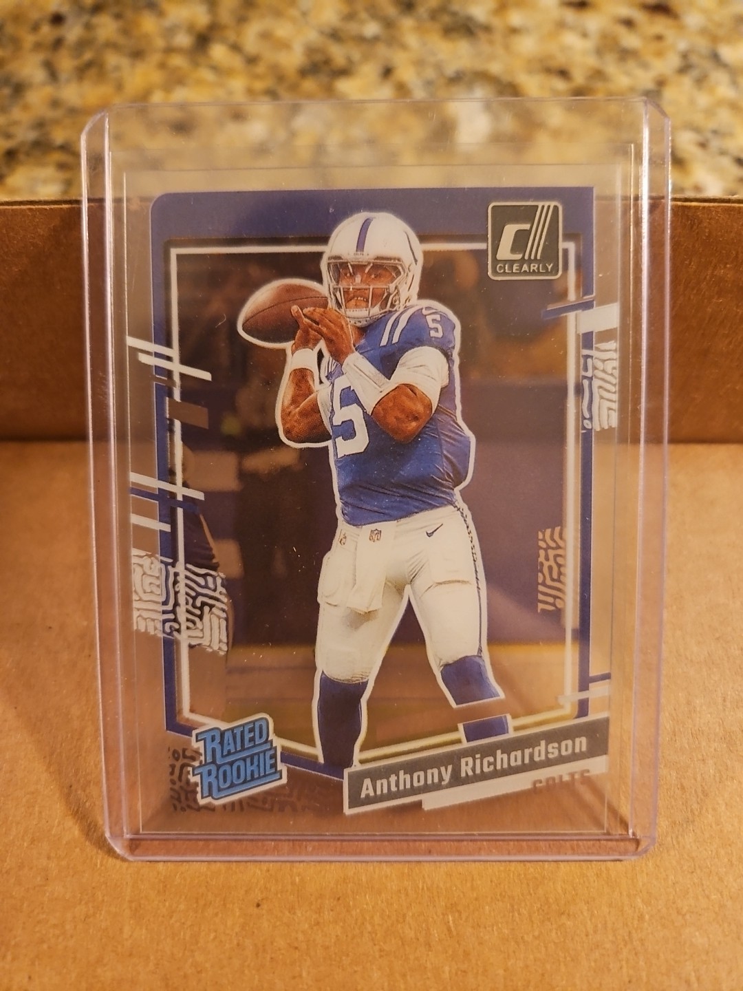 2023 Panini Clearly Donruss - Rated Rookie Anthony Richardson #52 (RC)