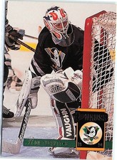 1993-94 Donruss #12 Ron Tugnutt - Anaheim Mighty Ducks
