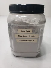 Unbranded 5Lbs 500 Grit Aluminum Oxide For Stage 3 Tumbler Rock Pre Polishing