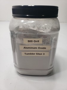 Unbranded 5Lbs 500 Grit Aluminum Oxide For Stage 3 Tumbler Rock Pre Polishing
