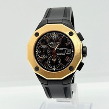 Baume & Mercier Riviera XXL Chrono 5049059 K18YG Black AT Men's Total Weight 138 3