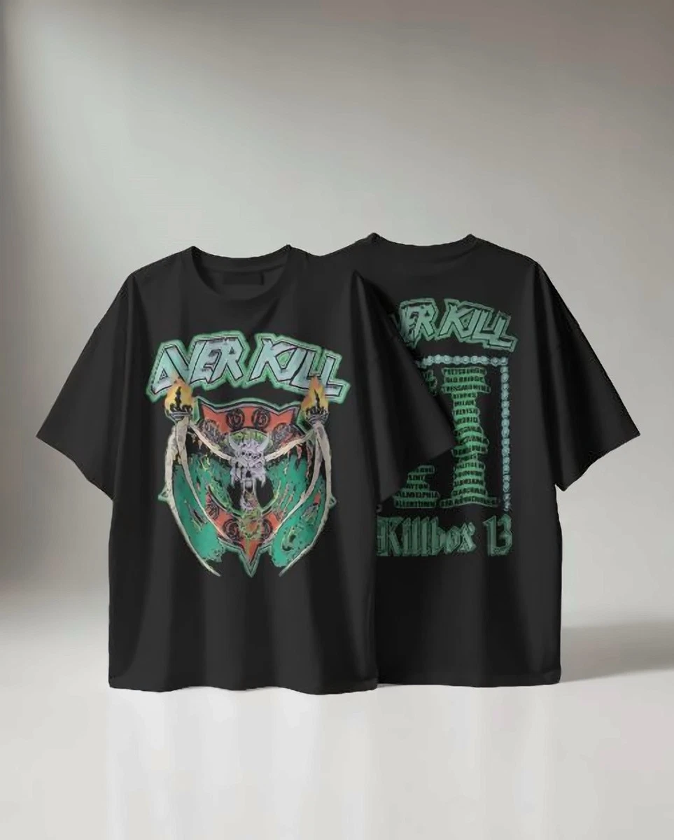 セール★OVER KILL ツアーTシャツ Lサイズ I HEAR BLACK Overkill Tour Shirt In Men's T-Shirts for sale - eBay