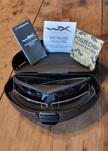 Neu Wiley X WX Valor Tactical Ballistic USGI Military Issue