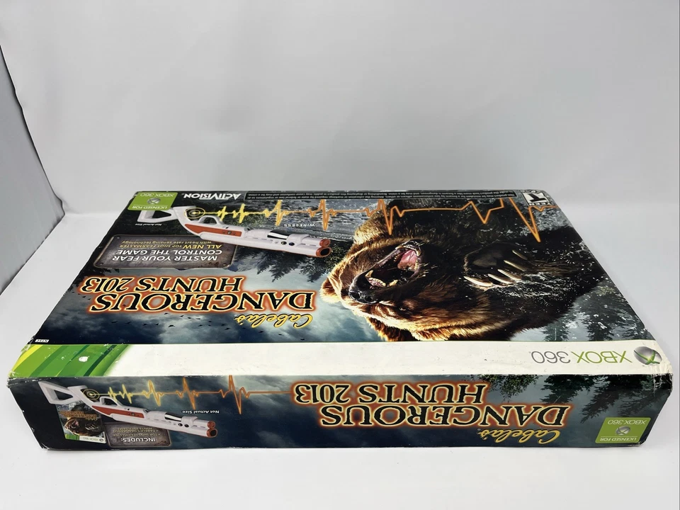 Cabelas Dangerous Hunts 2013 Xbox 360 Game Brand New Sealed w/ Gun Top Shot - Image 3 of 4