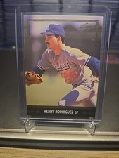 1991 Leaf Henry Rodriguez Gold Rookies   BC8