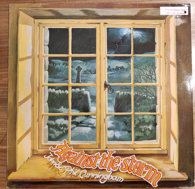 JOHN & PHIL CUNNINGHAM - AGAINST THE STORM - SHY 7011 - PROMO - UK - LP