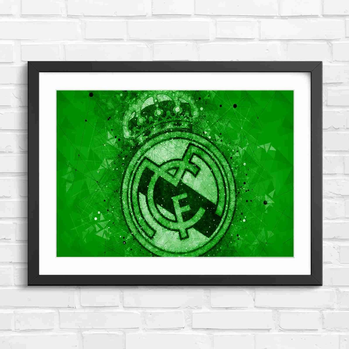 Fanion Vintage Real Madrid - Club Espagnol - Collection Football - Liga