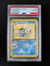 Pokemon Vaporeon 28/64 Prima Edizione non holo ENG Jungle