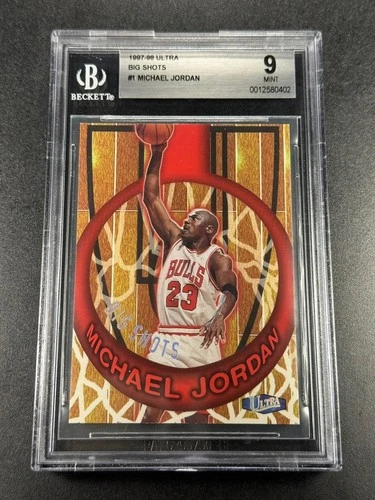 1997 Fleer Jordan BGS 9