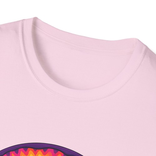 Tie Dye Mushroom Psychedelic Trippy Retro Hippie Natur Unisex Softstyle T-Shirt - Bild 98 von 112