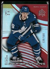 2020-21 Upper Deck #42 Mitch Marner Triple Dimensions Reflections Ruby #/500