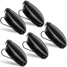 Frienda 5 Pieces Auto Car Vehicle Sun Visor Clip Holder Sunglasses Holder for