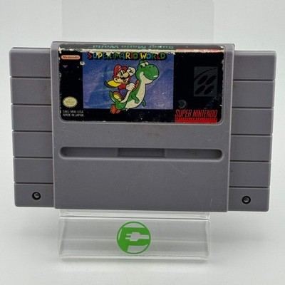 Super Mario World (Super Nintendo SNES, 1991) Cartridge Only