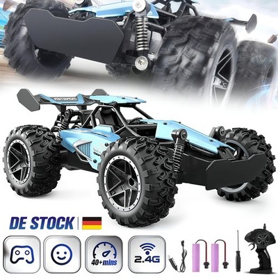 Kinder Ferngesteuertes Auto 2,4 GHz 15 km/h RC Auto Monster Truck 2WD Offroad RC