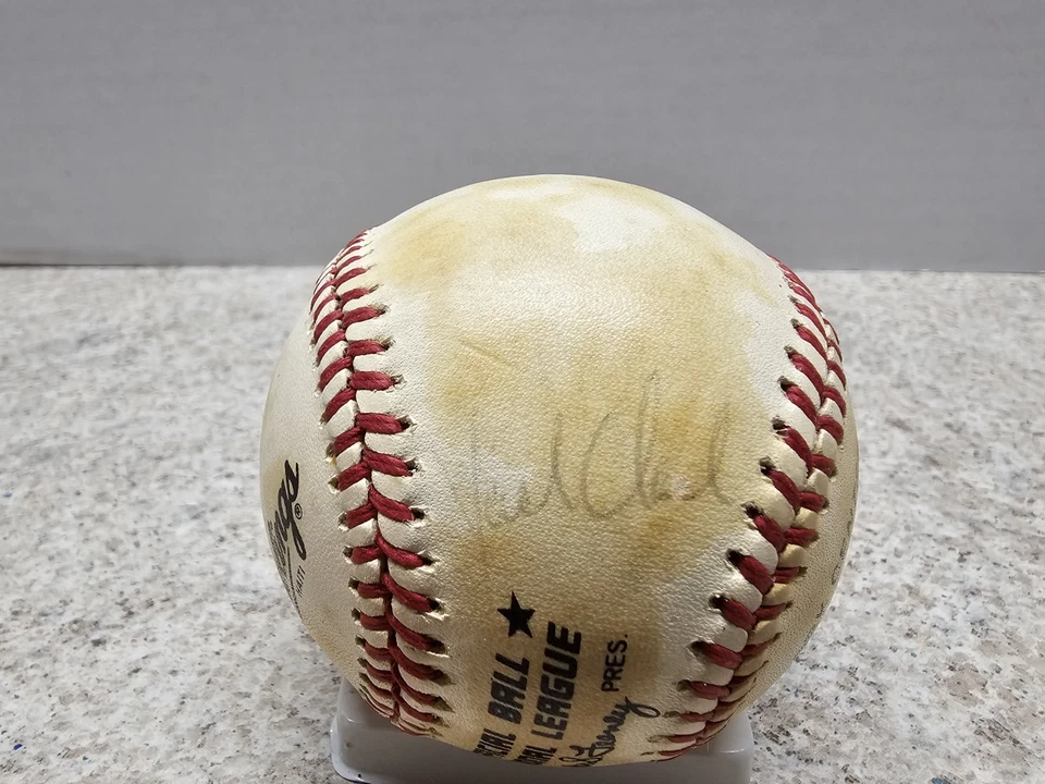 Ozzie Smith Whitey Herzog Jack Clark St Louis Cardinals MLB Autographed Baseball - Image 2 of 4