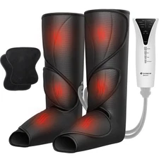Leg Massager with Heat Air Compression Massage for Foot & Calf Helpful for