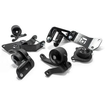 Innovative for 01-05 Civic K-Series Black Steel Mounts 75A Bushings (Not K24