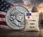 Semiquincentennial Dime 2026 200-COINS BAG~ Emerging Liberty ~ PRESALE CONFIRMED