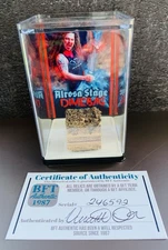 Dimebag Darrell PANTERA Alrosa Villa main Stage Wood & Carpet Fragment with COA