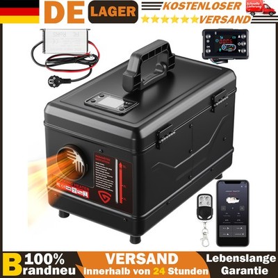 8KW Standheizung Diesel 12/24V 230V Air Heater 220V Haushaltsspannung Garagen DE