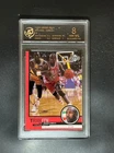 MICHAEL JORDAN UD VS LAKERS DRIVING LAYUP CARD CHICAGO BULLS GRADED 8
