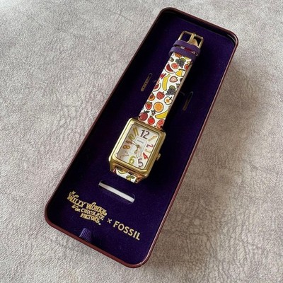 FOSSIL LE1191 Wristwatch Watch 1225 Ltd Willy Wonka Chocolate Factory w/ Box r#