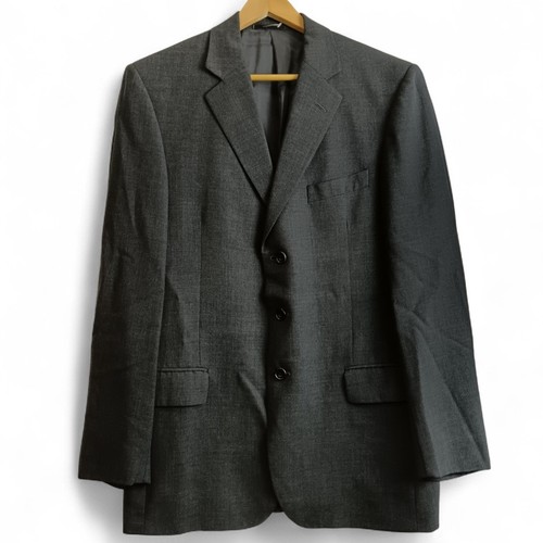 Hackett, Hackett Blazer Size 40" Grey Wool Men's Vintage Tailored Smart Formal Preloved