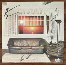 Wallows Model Sunset Vinyl LP SIGNED Cover Photo Card BAS Beckett COA Autograph