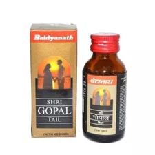 Baidyanath Shri Gopal Tail Massage Oil For Men Sexual Strength Stemina - 6 units