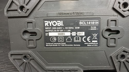 Ryobi BCL14181H 18V Battery Charger - Used Working - 第 5/8 張圖片