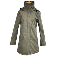 Mia Melon Jacket Women's Xs Green Stella Pius Twill Hood Coat Waterproof Nwt