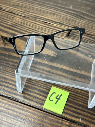 Ray-Ban Optics RB5225-2034 Mujer Pulido Negro Sobre Marco de Anteojos Transparente - Imagen 2 de 7