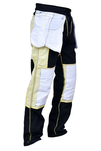 New RAC3 Men Motorcycle Motorbike Denim Jeans Trouser Protective Armored Lining - Picture 4 of 10