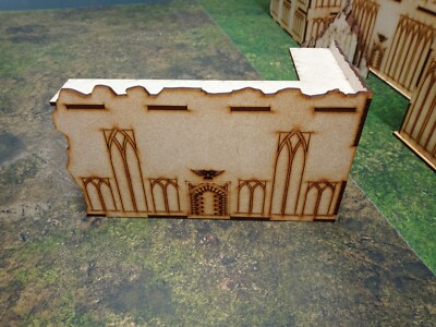 MDF Warhammer 40k New UKTC ITC Legal Tournament Ruined Buildings Terrain Wargame - Foto 6