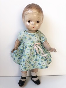 Download Vintage Unmarked Composition Doll Patsy Family, Side Glancing Eyes | eBay