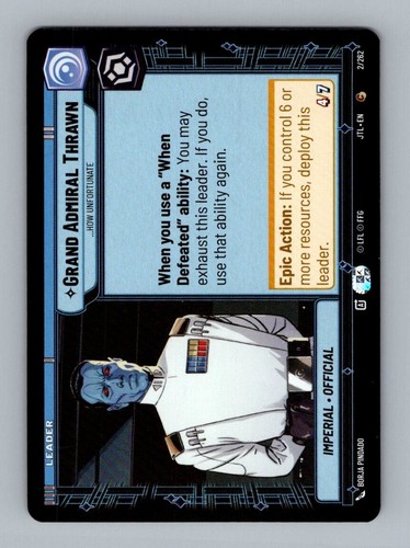 Star Wars Unlimited - Jump to Lightspeed - Leaders - U-Pick - Picture 6 of 48