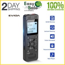 Grabadora Espia De Voz Digital 32 GB 2324 Horas De Grabacion Grabador De Audio