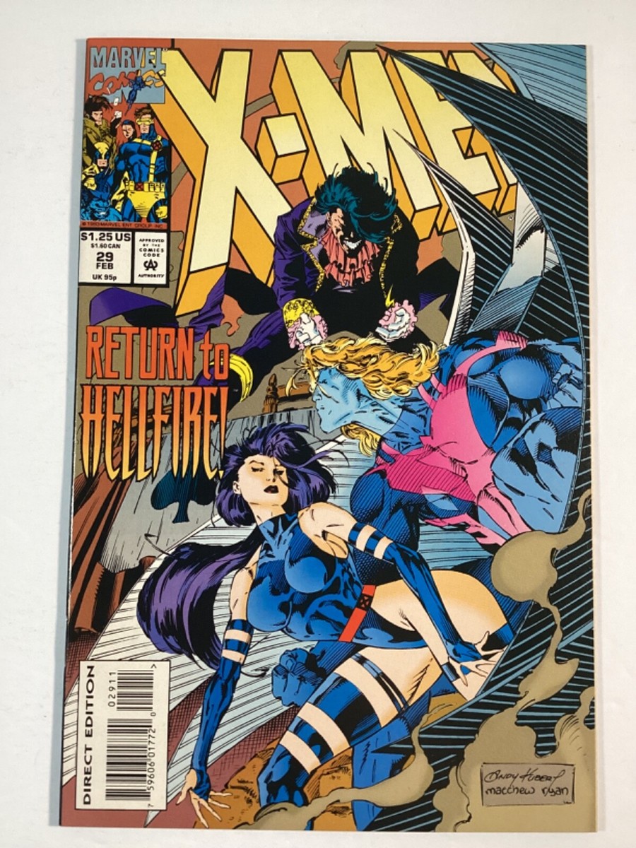 X-MEN (1991 1st Series) #29 NM- 9.2🏆COVER BY: ANDY KUBERT