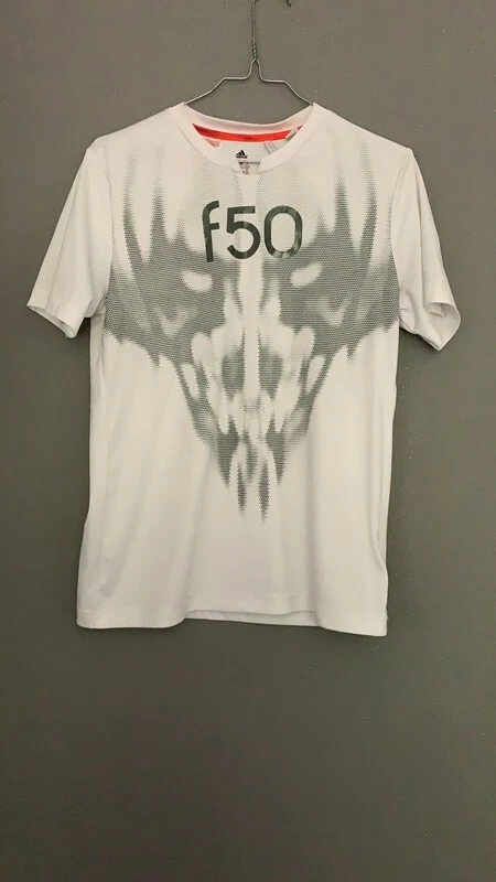 T-shirt Adidas F50 blanc Taille 13-14 ans - Photo 1/1